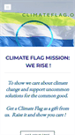 Mobile Screenshot of climateflag.org